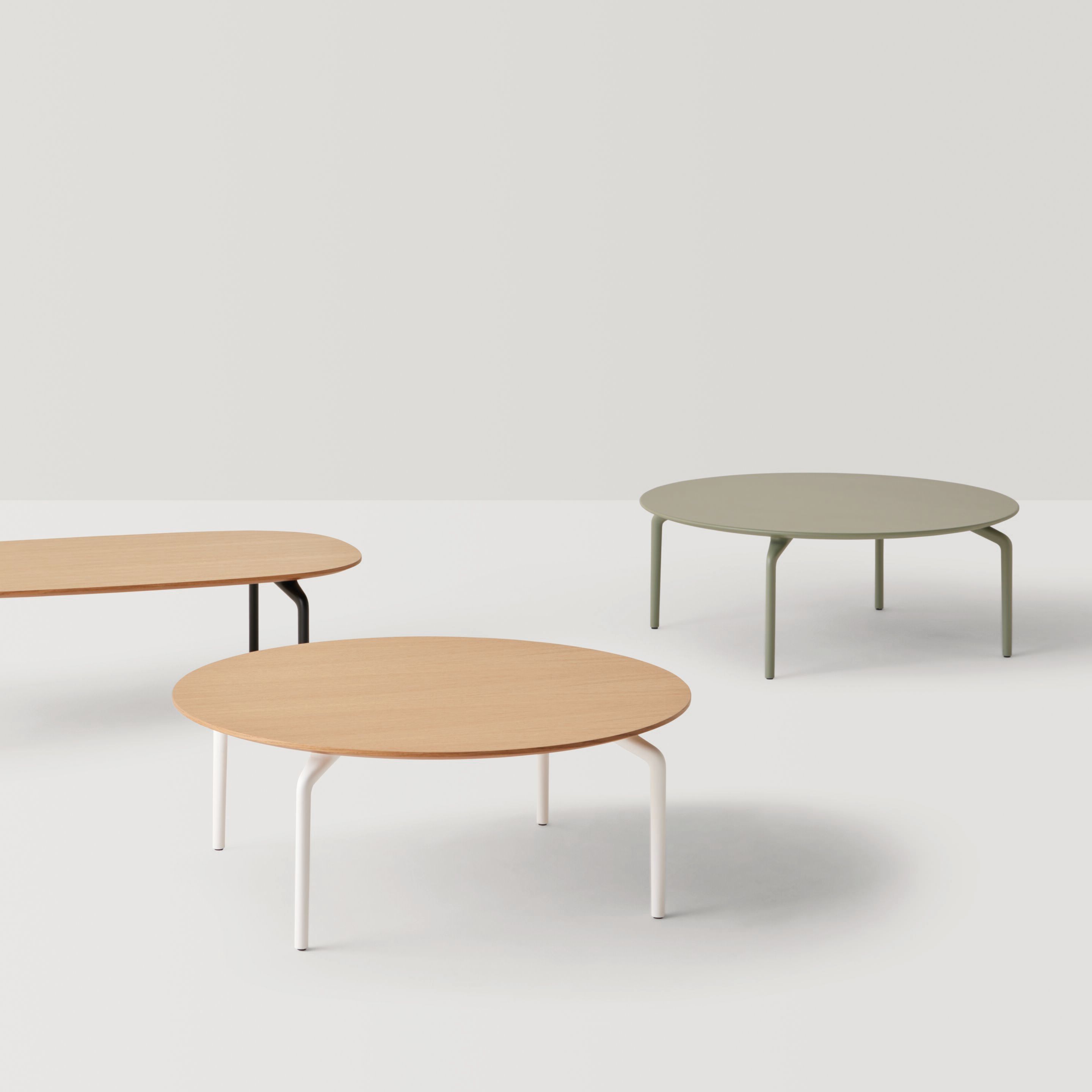 Деревянный низкий круглый журнальный столик INCLASS Kern ARCH-00148423 - Вид №7