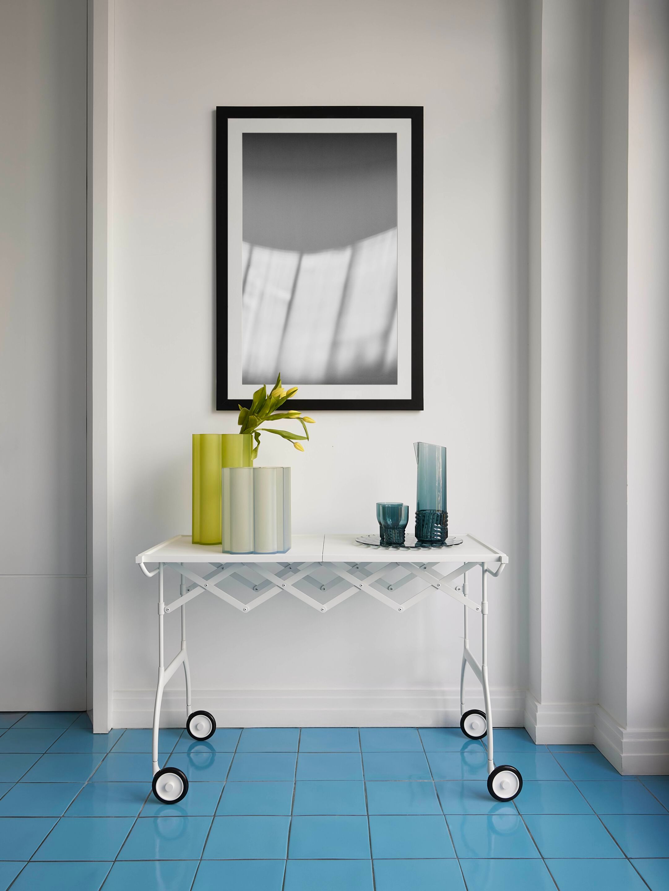 Стальной складной стол с колесами Kartell BATTISTA ARCH-00129819 - Вид №10