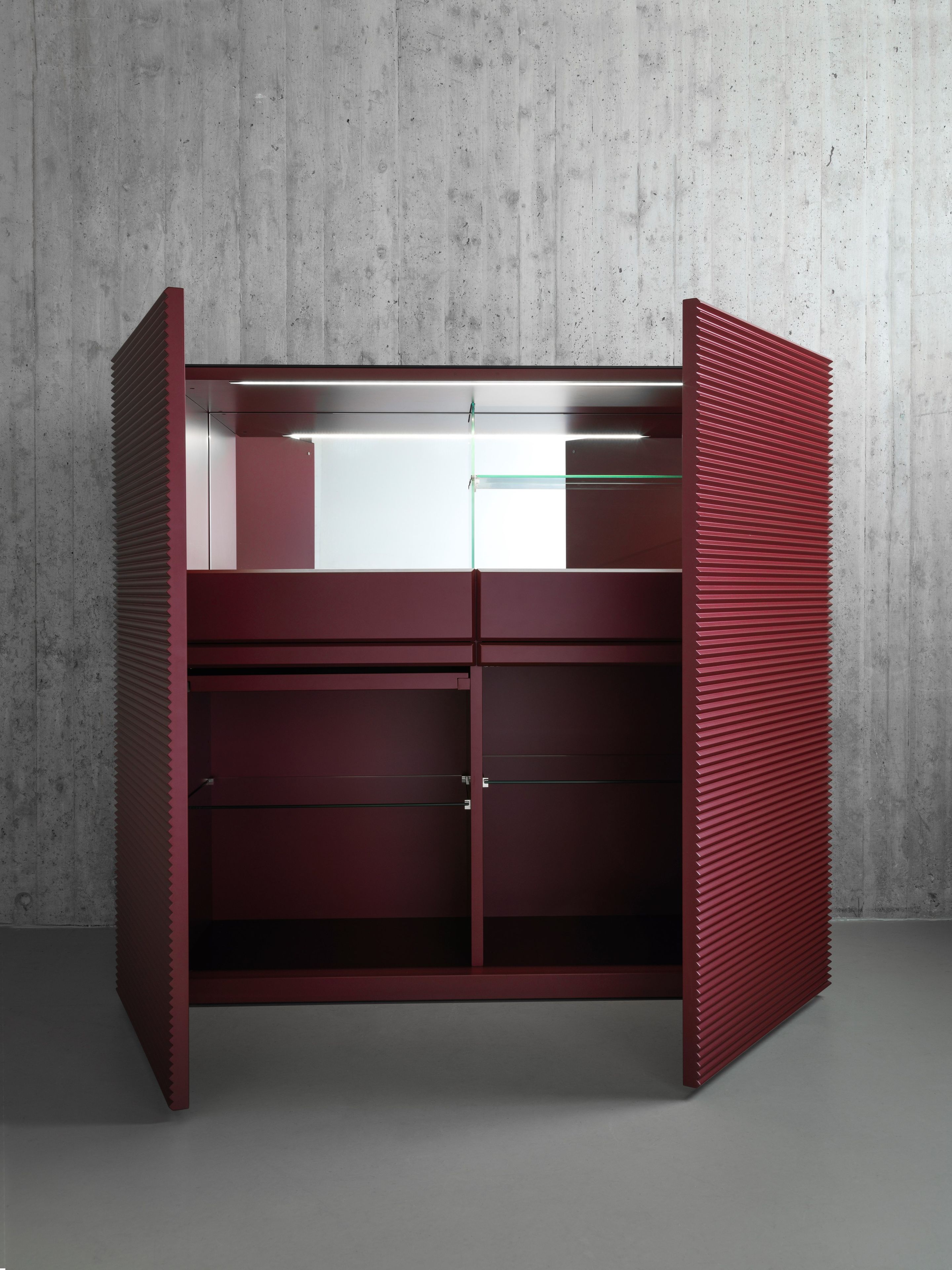 Барный шкаф со встроенным освещением ALBEDO Alfieri ARCH-00151503 - Вид №4