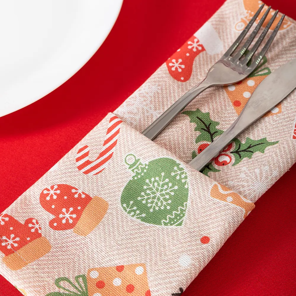 Салфетка сервировочная Канди 40x30 см бежевая Altali STLM-2094532 - Вид №8