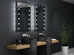 UNICA by Cantoni Прямоугольное зеркало со встроенной подсветкой для ванной Mde