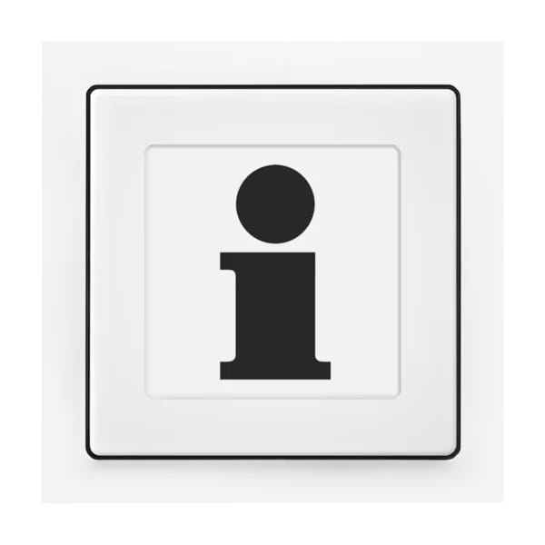 Выключатель Busch-Jaeger BUSCH INFO LIGHT ARCH-00081189