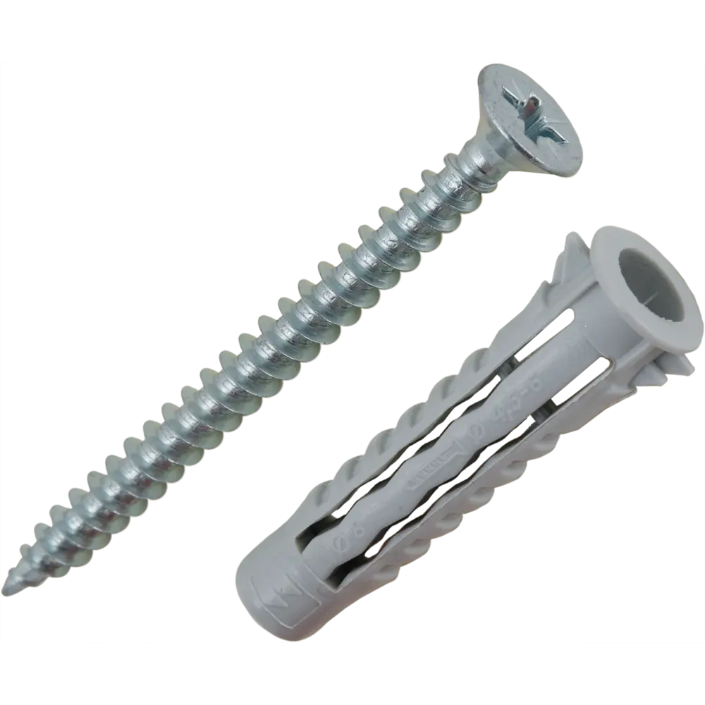 Дюбель-шуруп Standers 8x40 мм, нейлон, 250 шт STLM-2072488