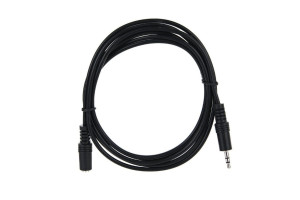 16170903 Удлинительный кабель 3.5 Jack /M/ - 3.5 Jack /F/, стерео, аудио, 1.8м VAV7179-1.8M VCOM