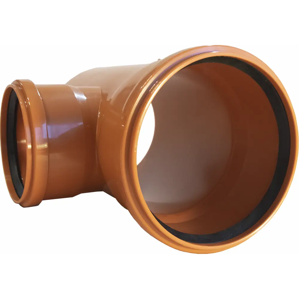 Тройник наружный 87 градусов 160x110 мм ОПТИПЛАСТИК STLM-2095021 - Вид №2