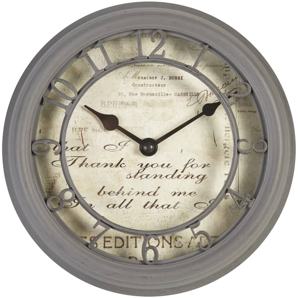 Часы настенные Romance 21.5 см Atmosphera Romancr STLM-2020852