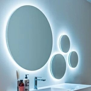 Зеркало для ванной S268 Arbi LIGHT TONDE (30 см)