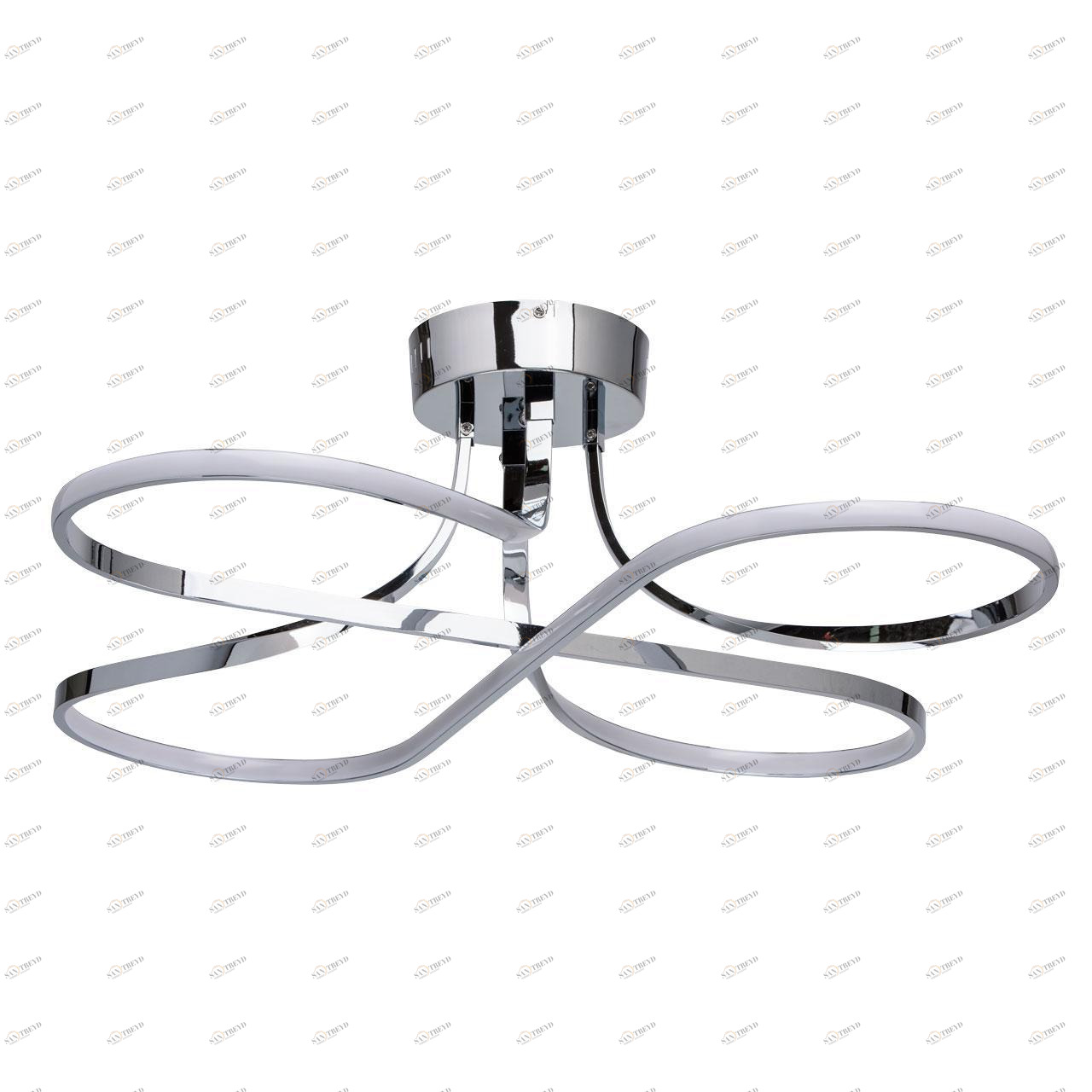 Потолочный светодиодный светильник De Markt Аурих 12 496015302 DE MARKT АУРИХ 12 202622 Хром 