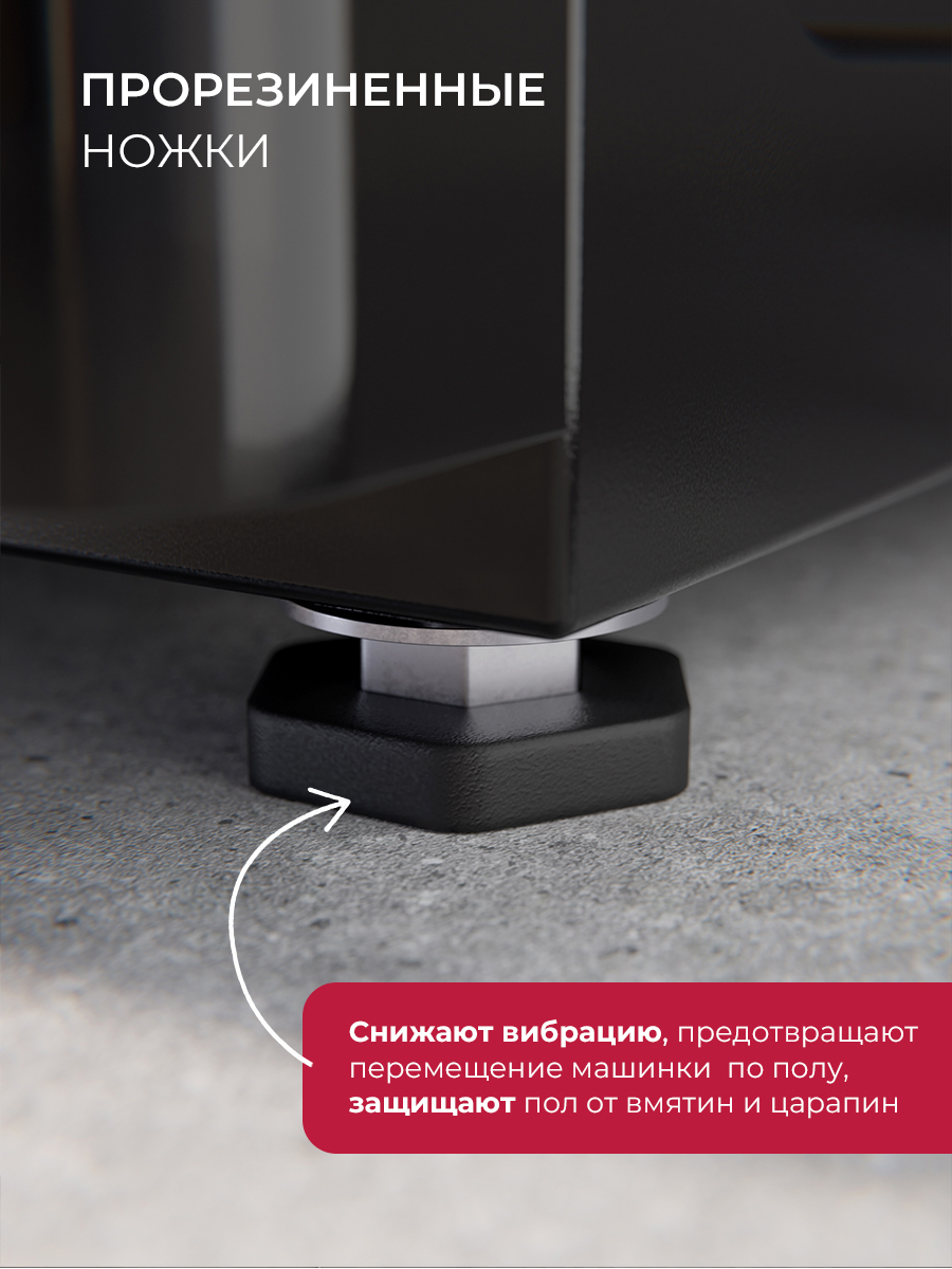 9231663 Стирально-сушильная машина LEX LWM10714LuxIDD черный STDN-0045209 - Вид №14