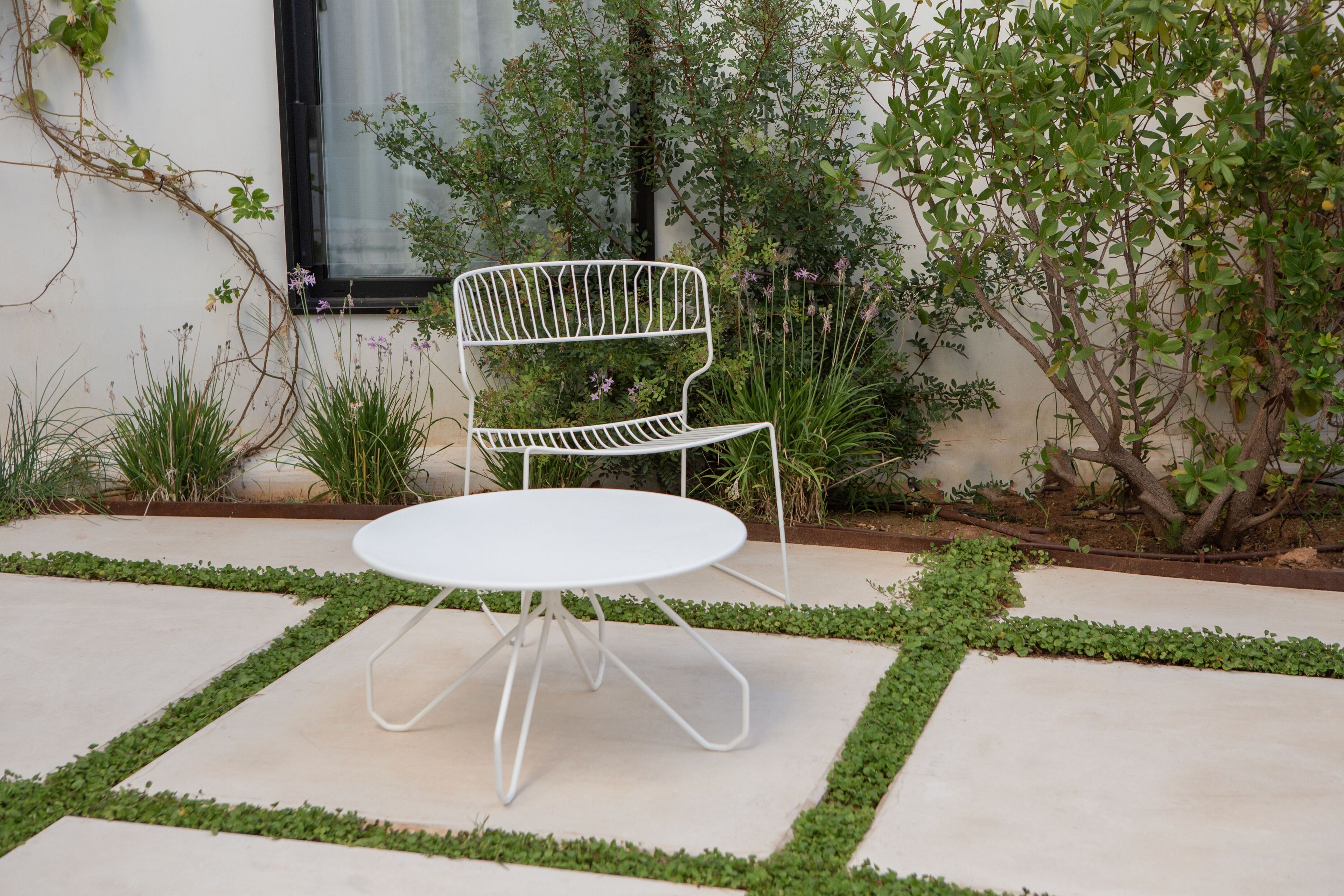 Штабелируемый садовый стул с порошковым покрытием iSimar Мартини ARCH-00062898 - Вид №4