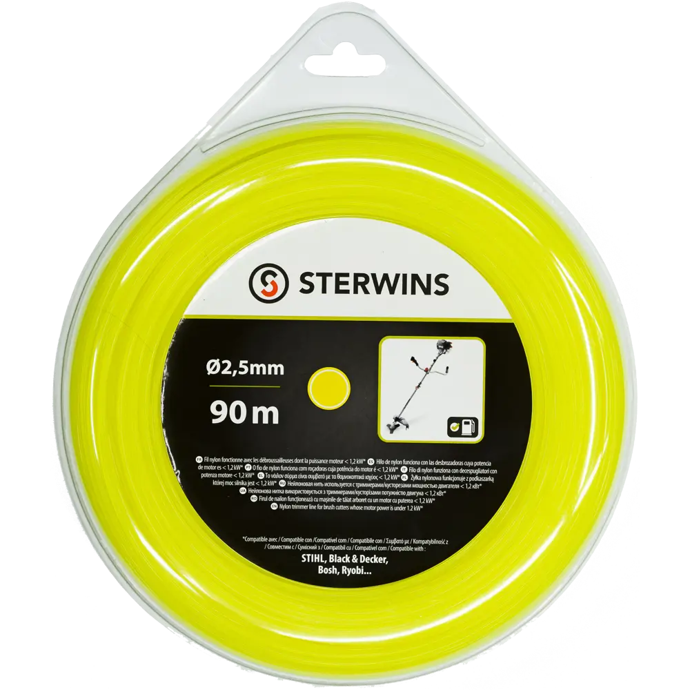 Леска для триммера Sterwins ø2.5 мм 90 м круглая STLM-2162518 - Вид №2