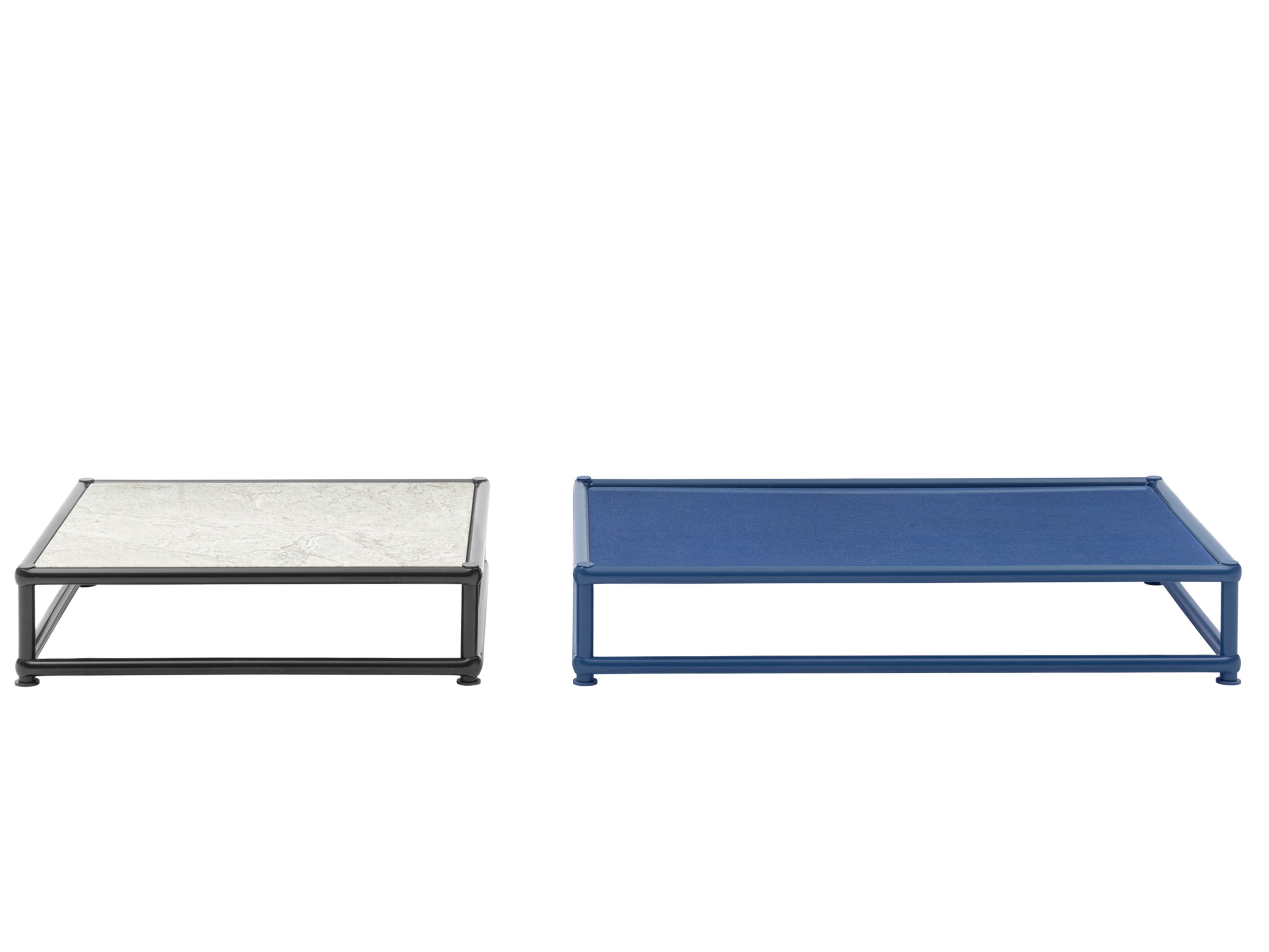 Алюминиевый садовый столик с каменным верхом B&B Italia Outdoor Nooch ARCH-00140701