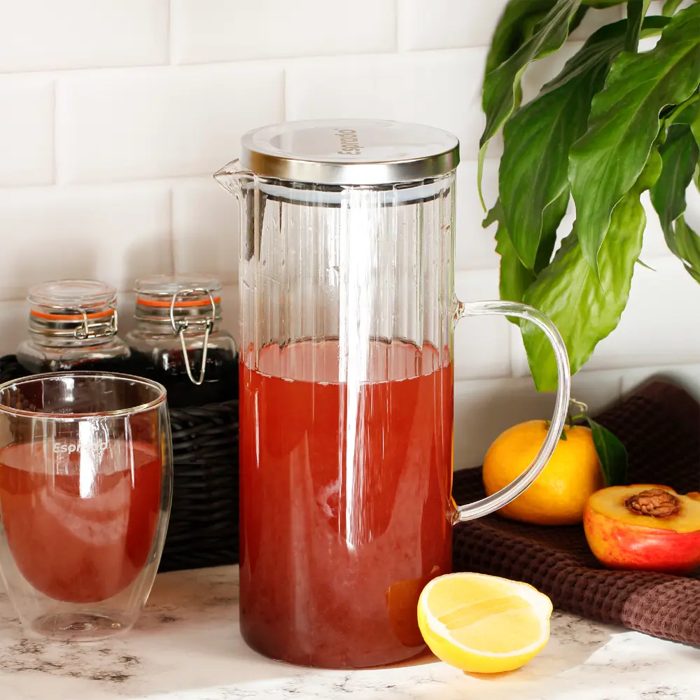 Стеклянный кувшин Santreyd 1.4 л с крышкой 89398558 STLM-1453000 - Вид №2