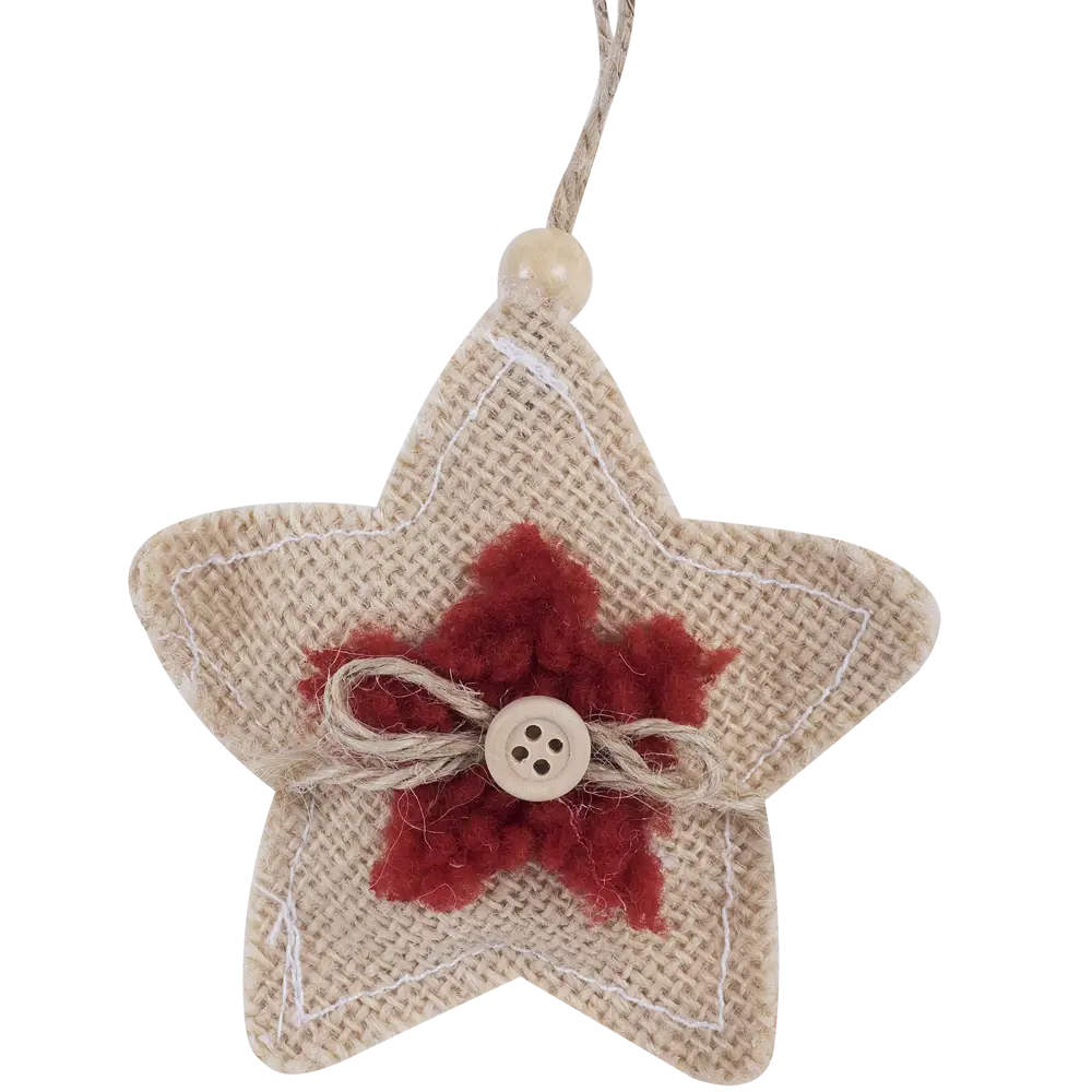 Ёлочное украшение «Звезда» 11 см Santreyd STLM-2044010