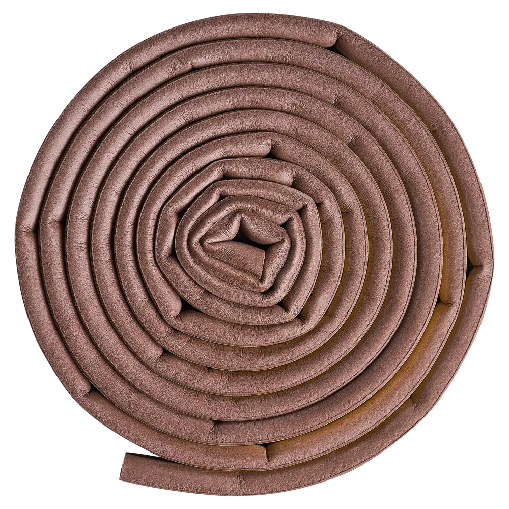 Уплотнитель EPDM для окон и дверей самоклеящийся MONLID D-профиль 6 м цвет коричневый STLM-2163940 - Вид №1