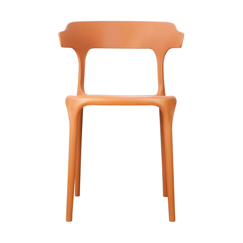 Кухонный стул Treet Roero 48x74x46.5 см каркас пластик спинка полипропилен цвет терракотовый STLM-2062031 - Вид №7