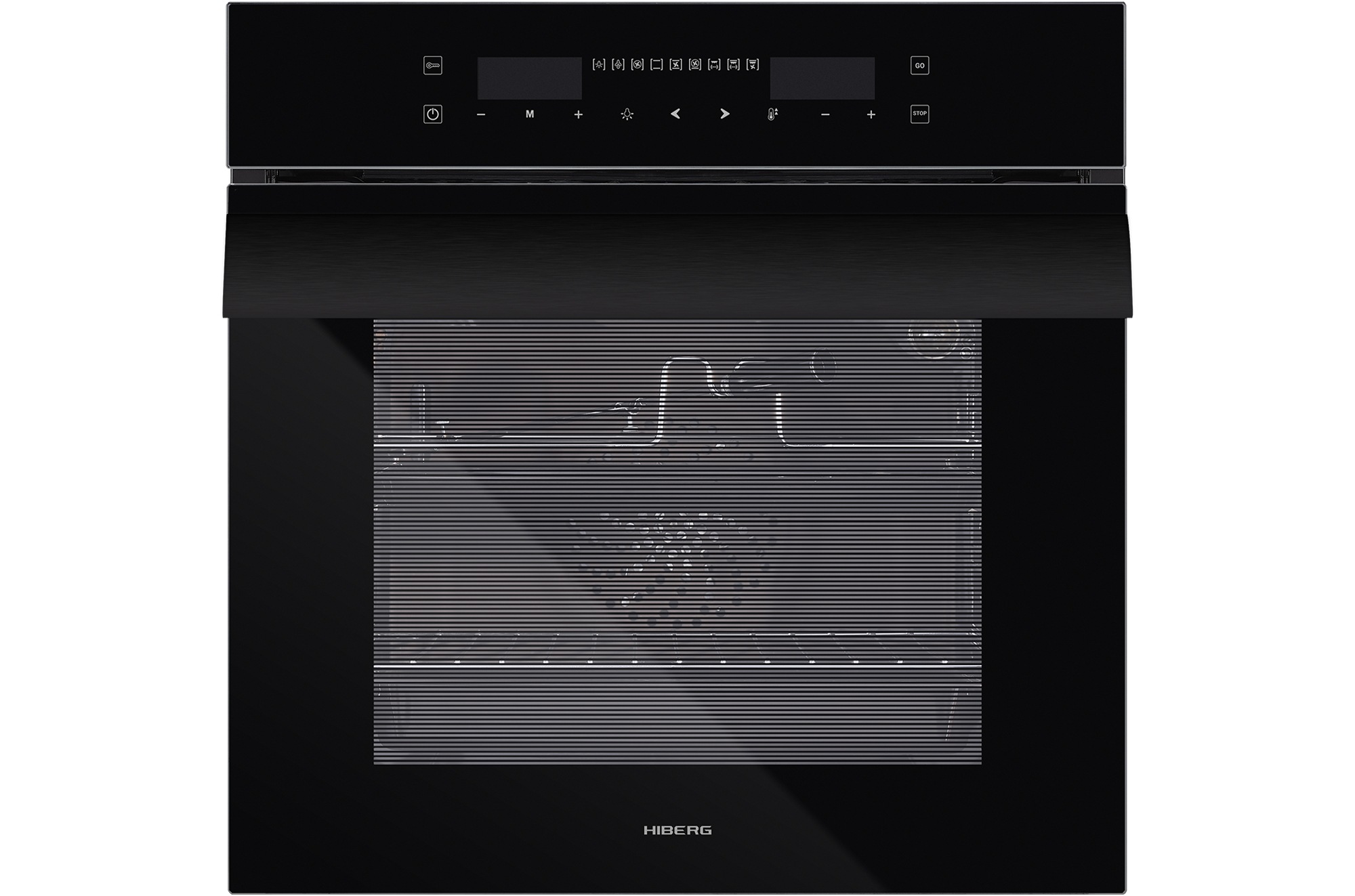 5363125 Электрический духовой шкаф HIBERG VM 6192 B черный STDN-0103775