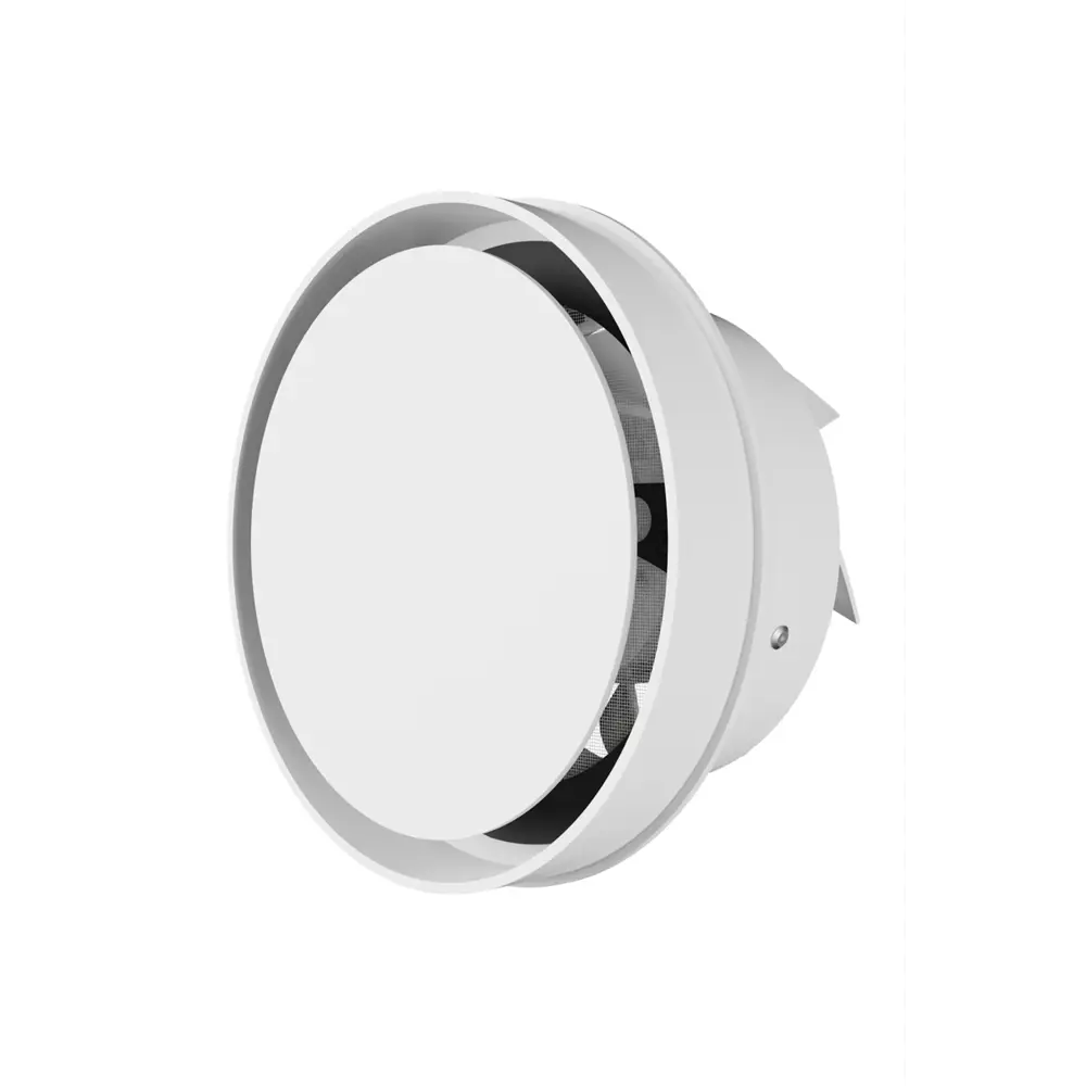 Вентилятор осевой вытяжной ERA Triumph D100 мм 28 дБ 50 м3/ч цвет белый Santreyd STLM-2163547 - Вид №1