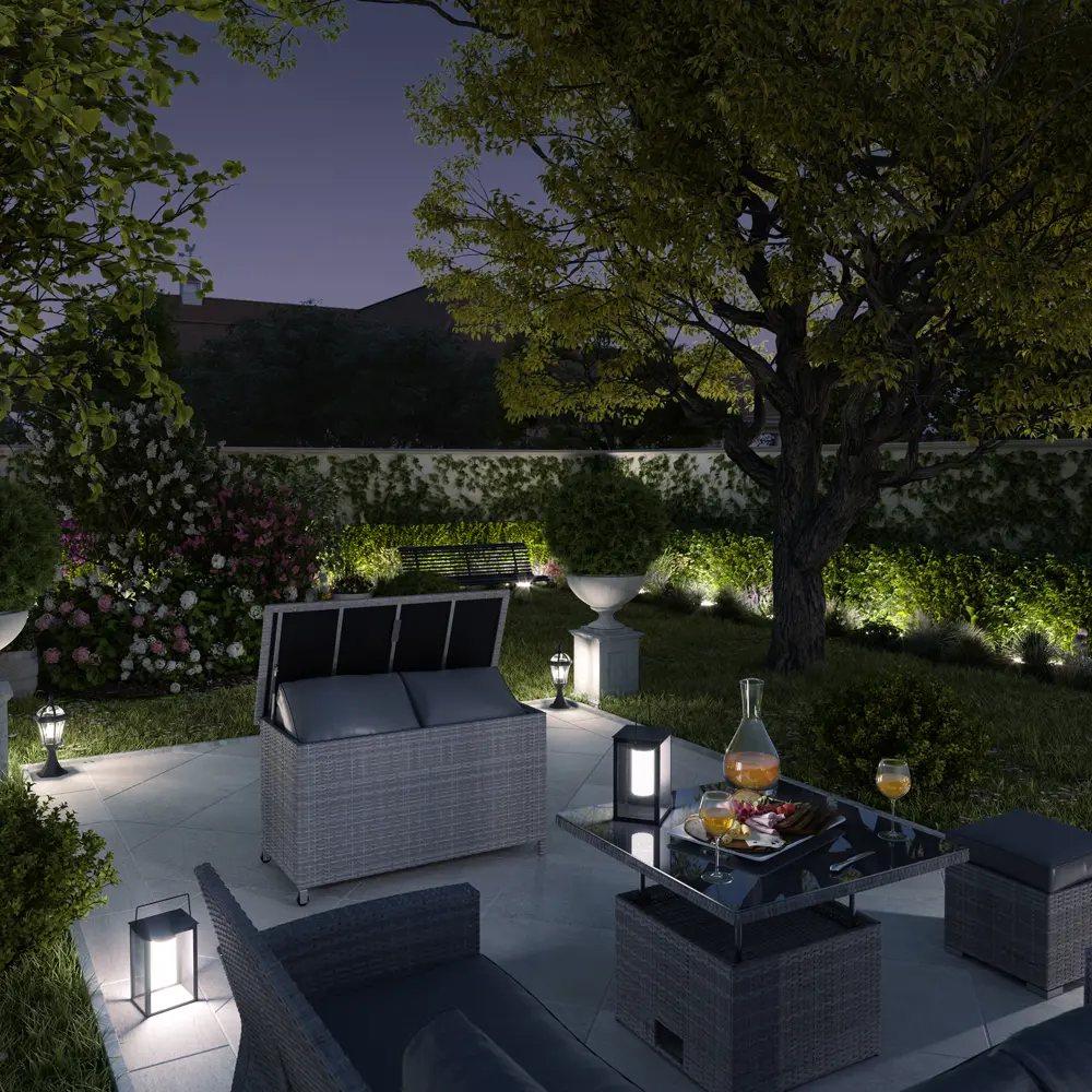 Набор садовой мебели Davos угловой NATERIAL STLM-2057553 - Вид №21