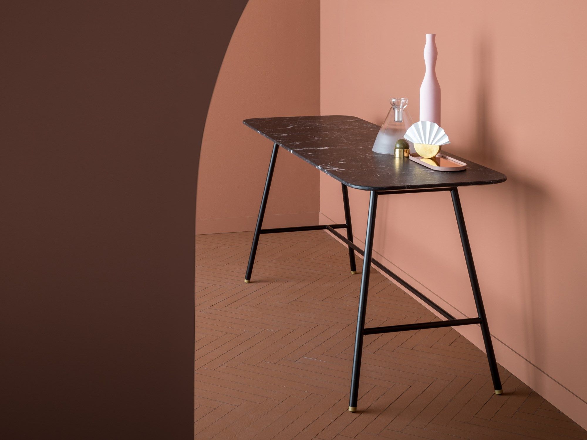 Прямоугольная мраморная консоль SP01 Holland ARCH-00078608 - Вид №4