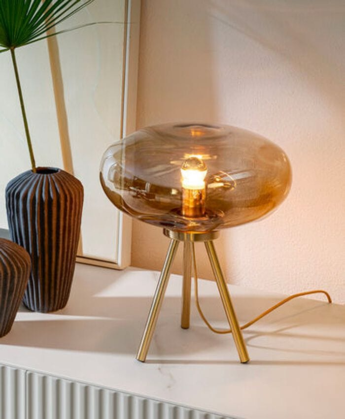 Настольная лампа из дутого стекла RIFLESSI Nubola ARCH-00114716 - Вид №1