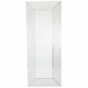Зеркало прямоугольное настенное белое Delph PUSHA ДИЗАЙНЕРСКИЕ 062540 Белый