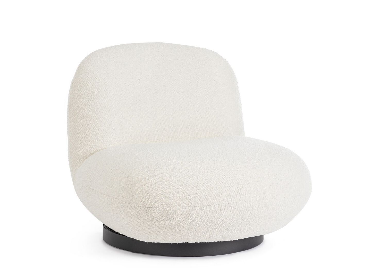 Тканевое вращающееся кресло BIZZOTTO MARGOT ARCH-00116324