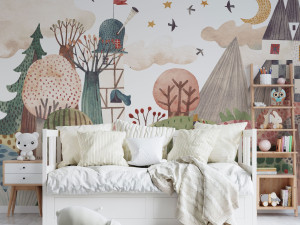 Панорамные обои для детей