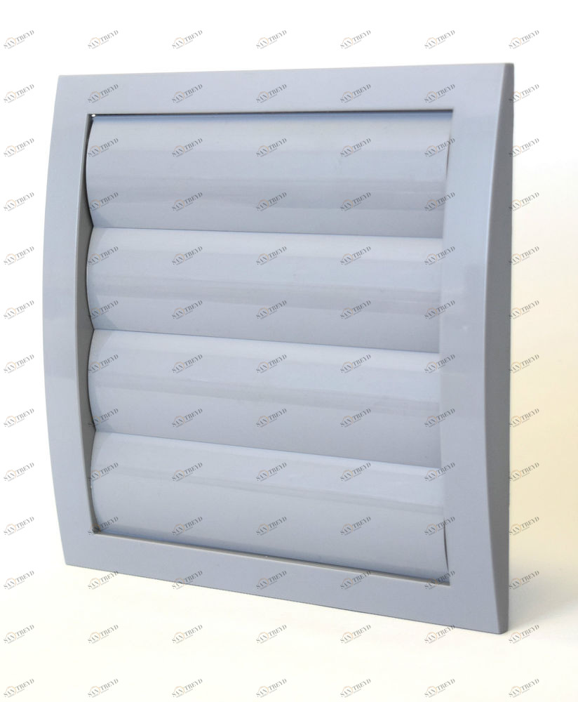 Решетка самозакрывающаяся d100 серая Santreyd sun-id-682573