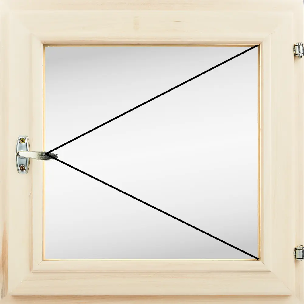 Santreyd: Деревянное окно для бани из липы 500×500 мм 84379095 STLM-0048890