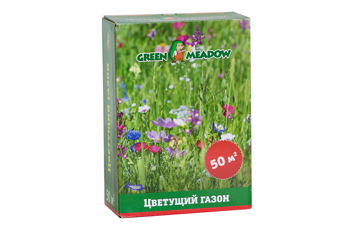 90093484 Семена газона с цветами 4607160330884 0,5 кг STLM-0107628 GREEN MEADOW