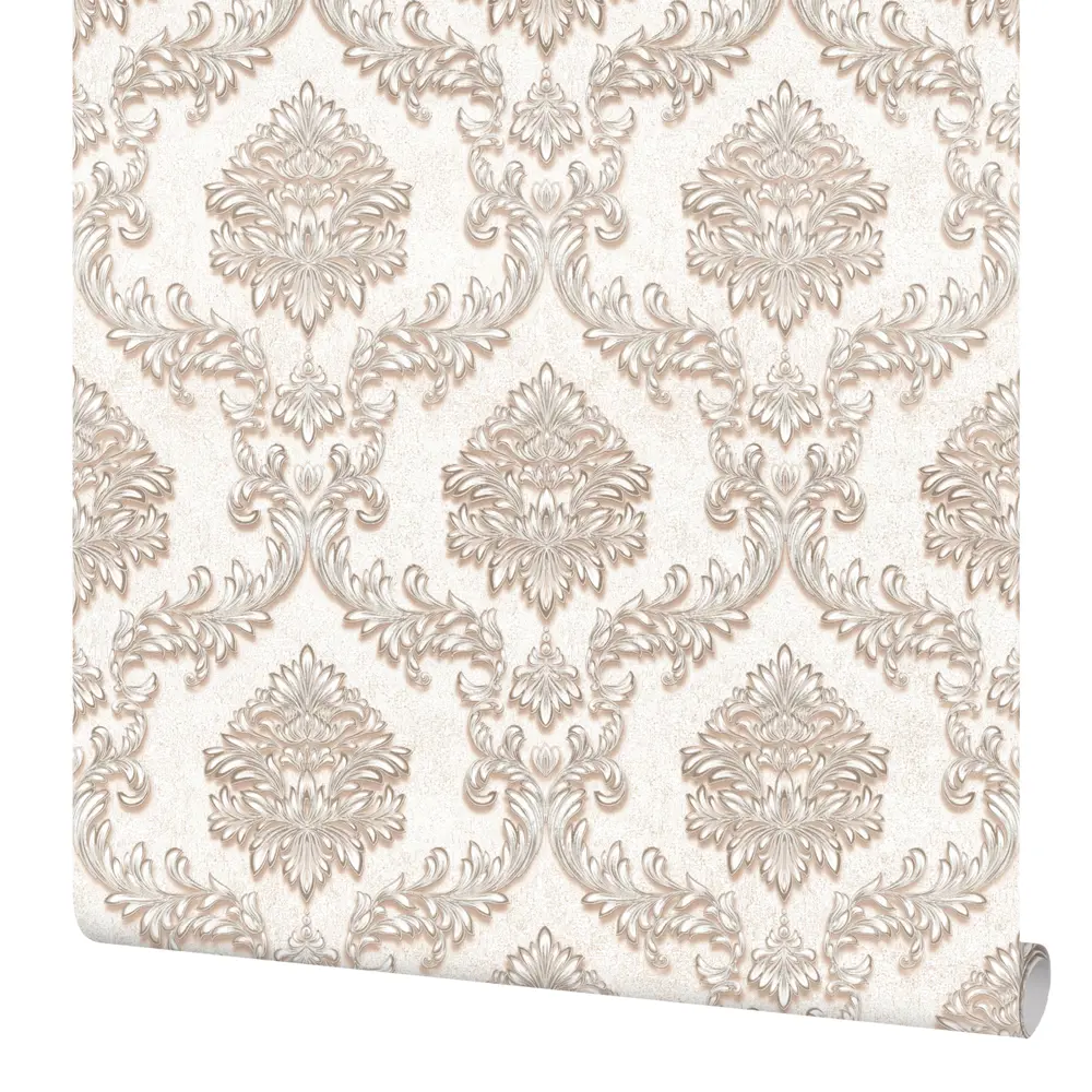 Обои флизелиновые Vilia Виконт 1.06x10 м бежевые 1505-63 STLM-2148774