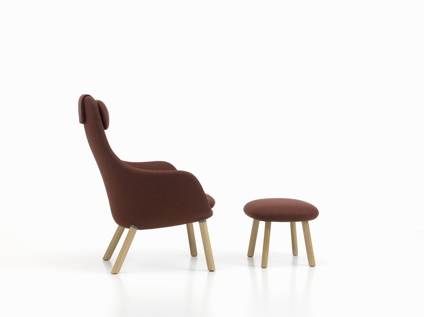 Тканевая мягкая подставка для ног VITRA HAL Lounge ARCH-00085800 - Вид №22