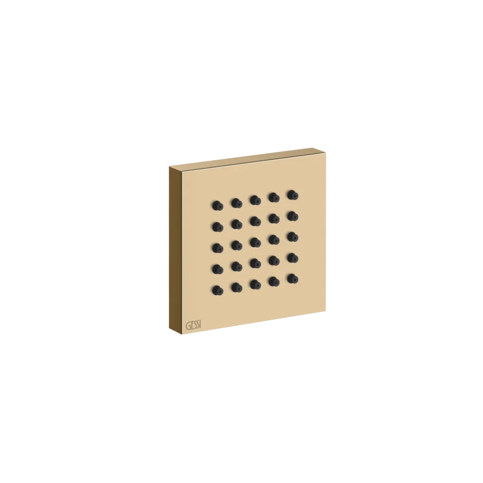 Корпус реактивного двигателя 32973 735 Gessi Inverso ТЕПЛАЯ БРОНЗА PVD 32973735