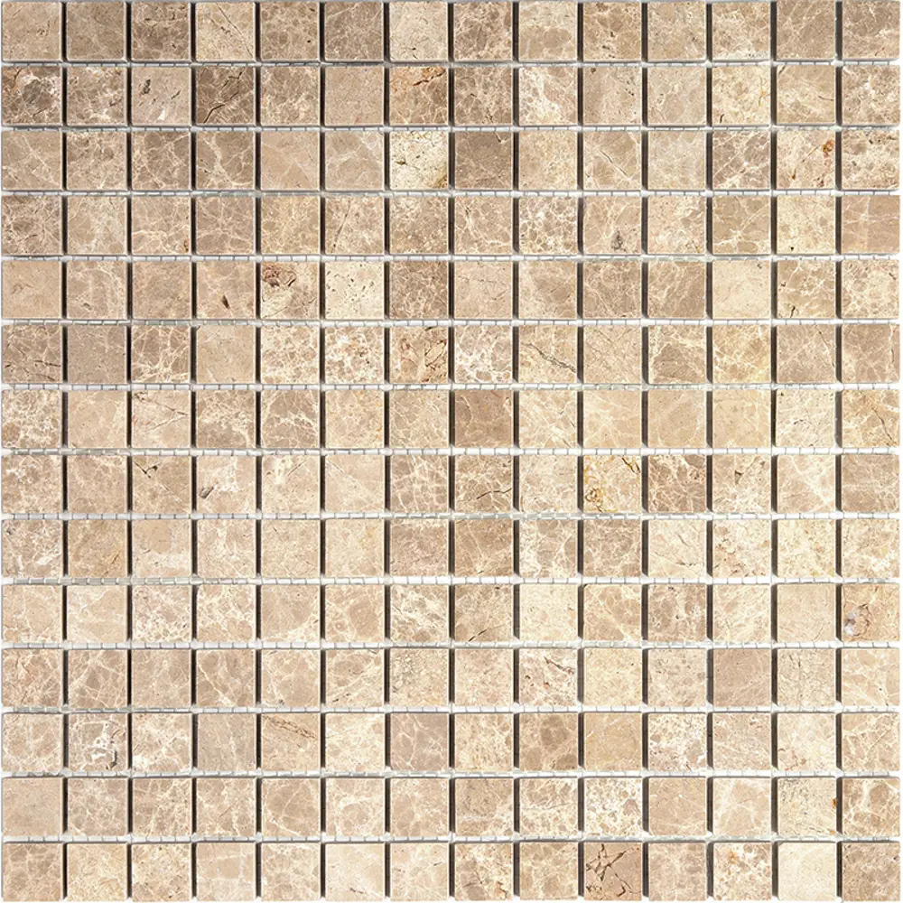 90207244 Мозаика Natural Adriatica 7M036-20P- Emperador-Light мрамор 30.5x30.5 см STLM-0943573