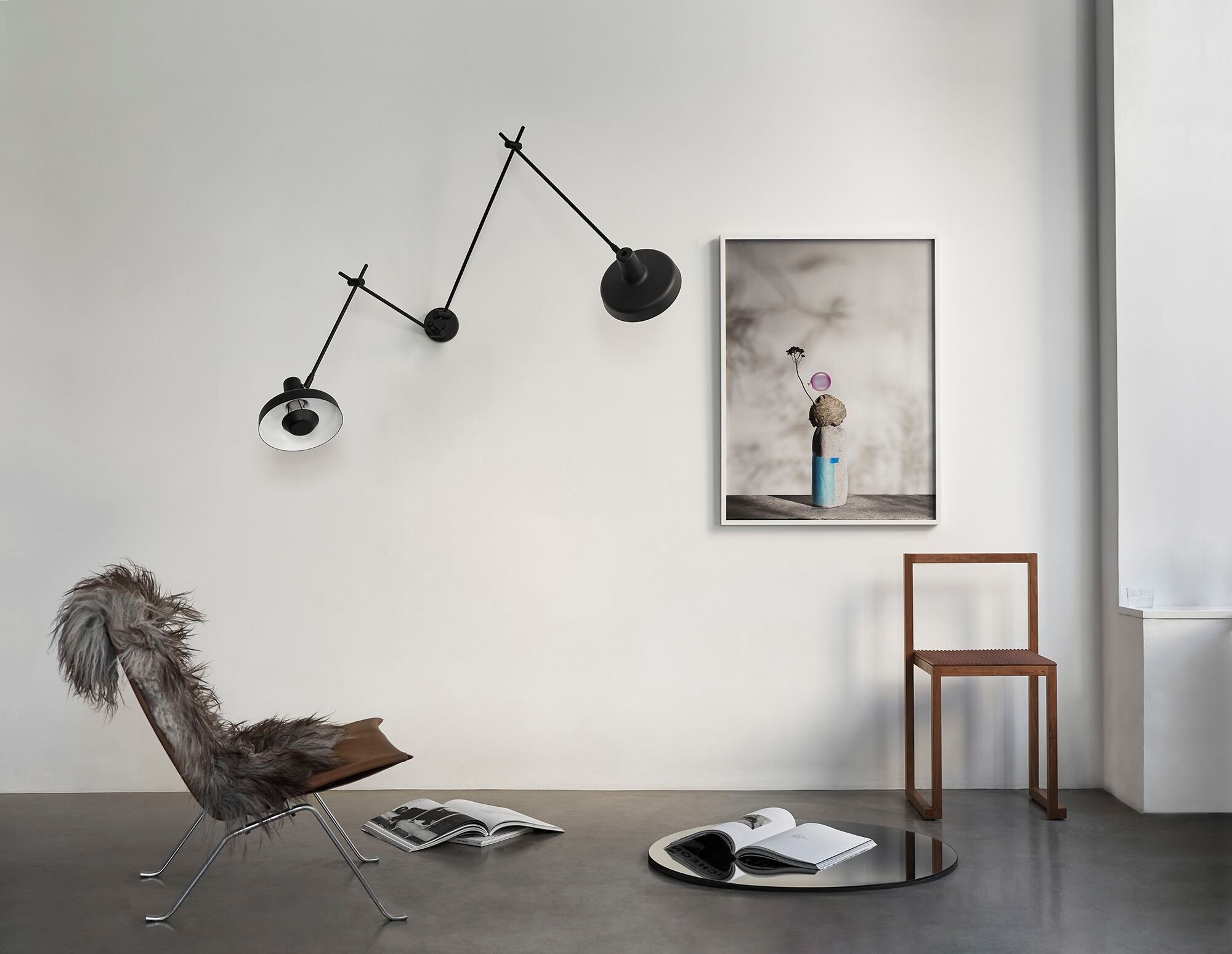 Двойной и регулируемый настенный светильник Grupa Arigato ARCH-00054465 - Вид №2