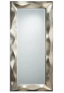 Зеркало настенное прямоугольное античное серебро Fluid Flo ART-ZERKALO ДИЗАЙНЕРСКИЕ, ЗЕРКАЛЬНАЯ 00-3948380 Зеркальный;серебро