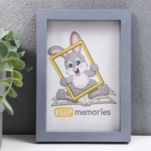 90334827 Рамка 3935815, 10х15 см, пластик, цвет серебристый Keep memories STLM-0189259 KEEP MEMORIES