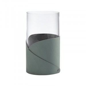 983674 NUPO pastel green ваза для цветов 11х20см;LIND DNA