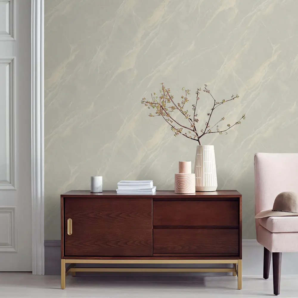 Обои флизелиновые Euro Decor Slab серые 1.06 м с абстрактным рисунком 89416642 STLM-1577851 - Вид №2