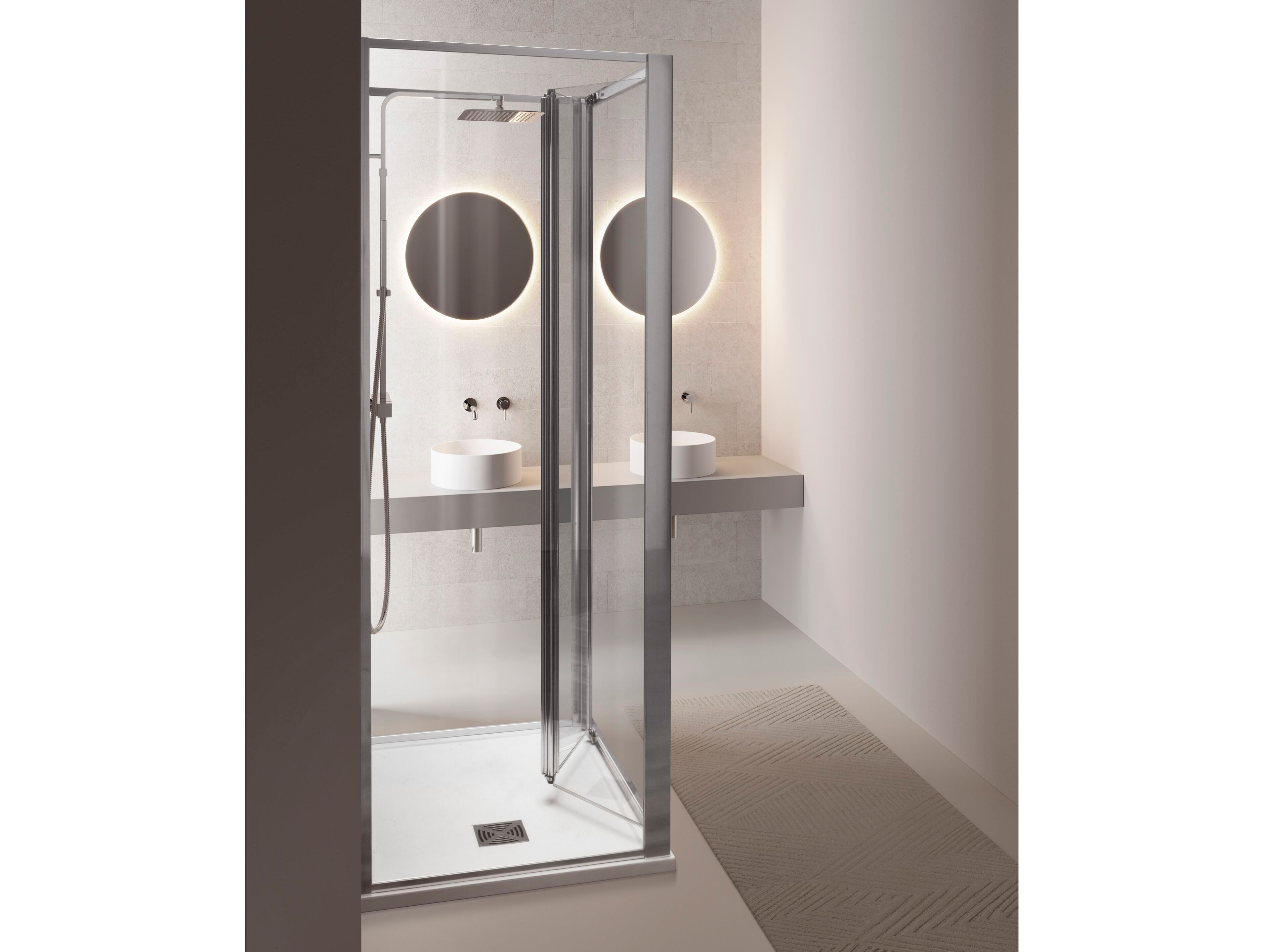 Душевая кабина из алюминия и стекла с раздвижной дверью TAMANACO FPS30 ARCH-00085792