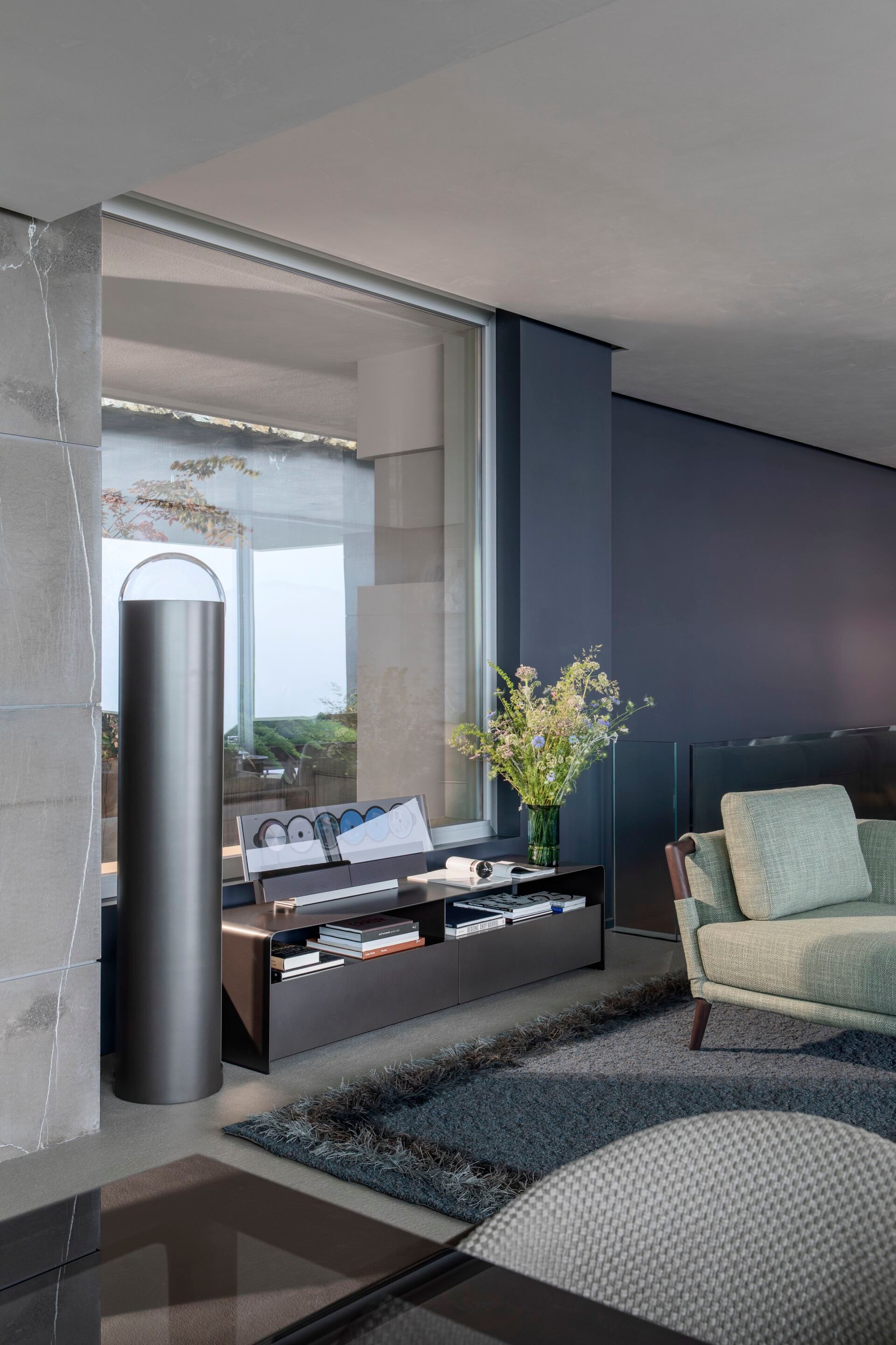 Металлический светодиодный торшер Natevo ARCH-00021314 - Вид №2