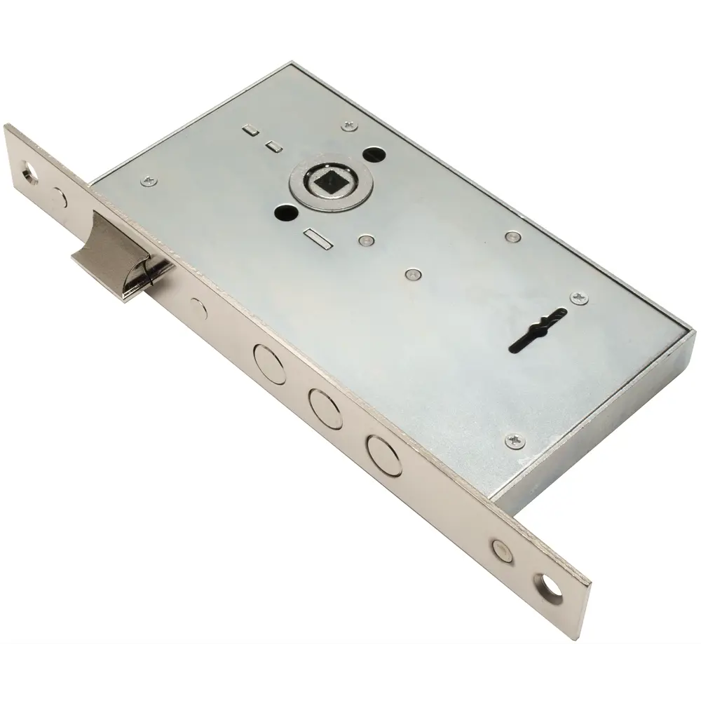 ЗЕНИТ Замок врезной ЗВ9-6-01 с усиленной ручкой, хром 82490863 STLM-0028434 - Вид №3