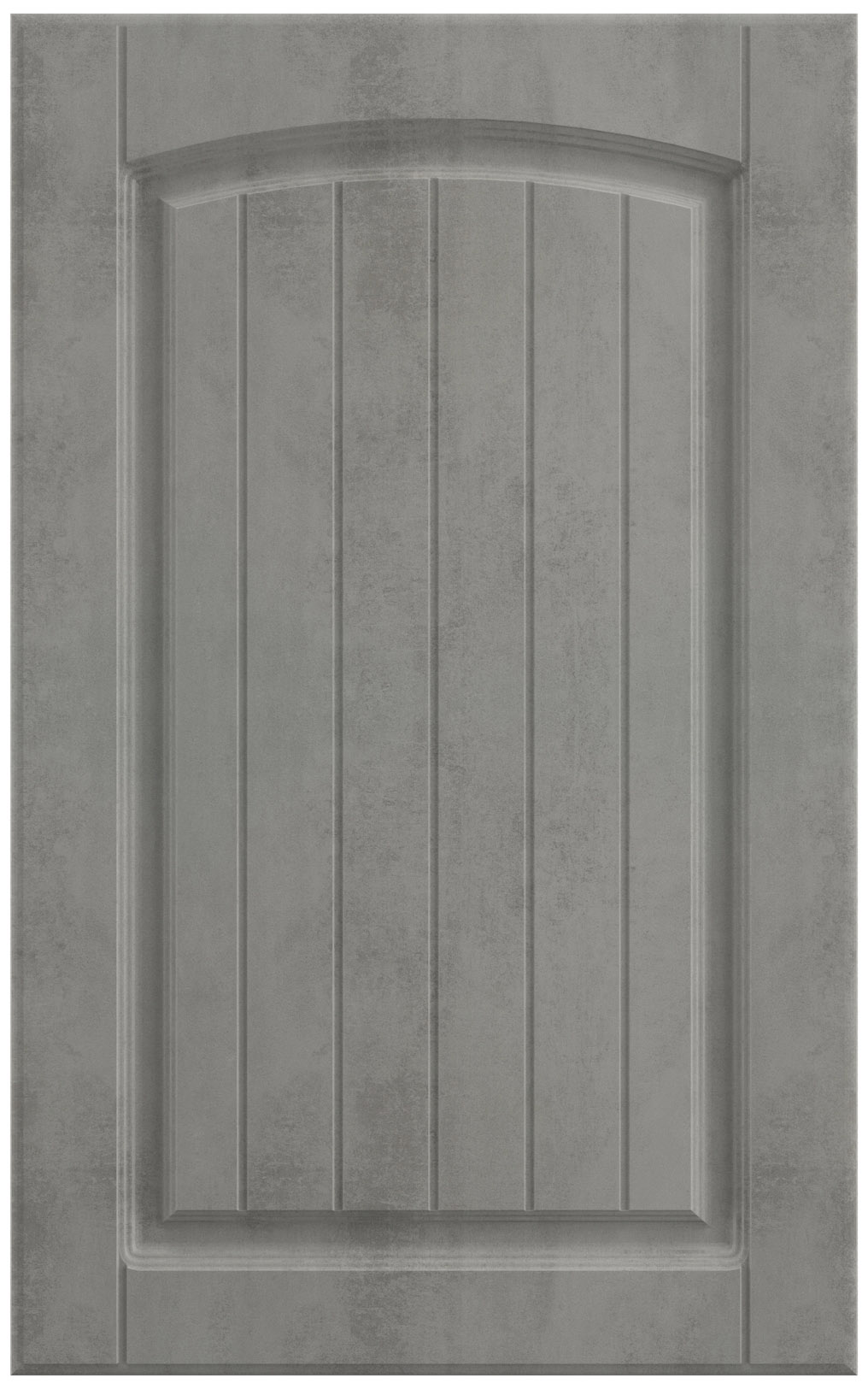 Фасады для кухни Кантри Фрезеровка «Арка сложная» Бетон серый №286 SIDAK SIST2594-48