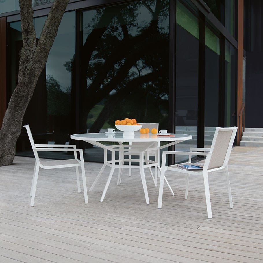 Штабелируемый садовый стул с подлокотниками JANUS et Cie TRIG ARCH-00073016 - Вид №6