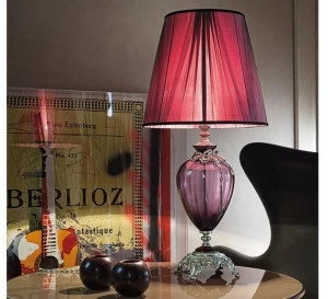 Euroluce Lampadari Настольная лампа из ткани отраженного света в классическом стиле с фиксированным кронштейном Nausicaa