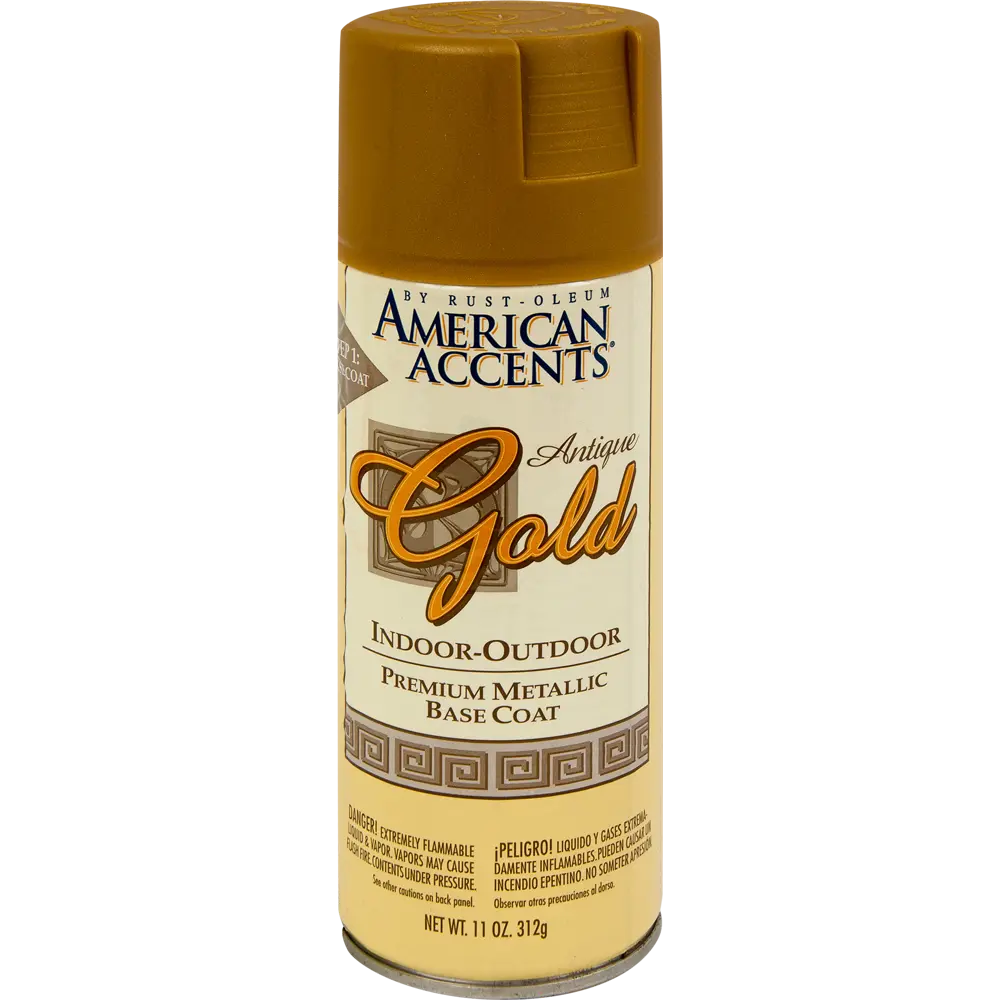 Краска аэрозольная в наборе Rustoleum цвет античное золото RUST-OLEUM STLM-2161115 - Вид №2