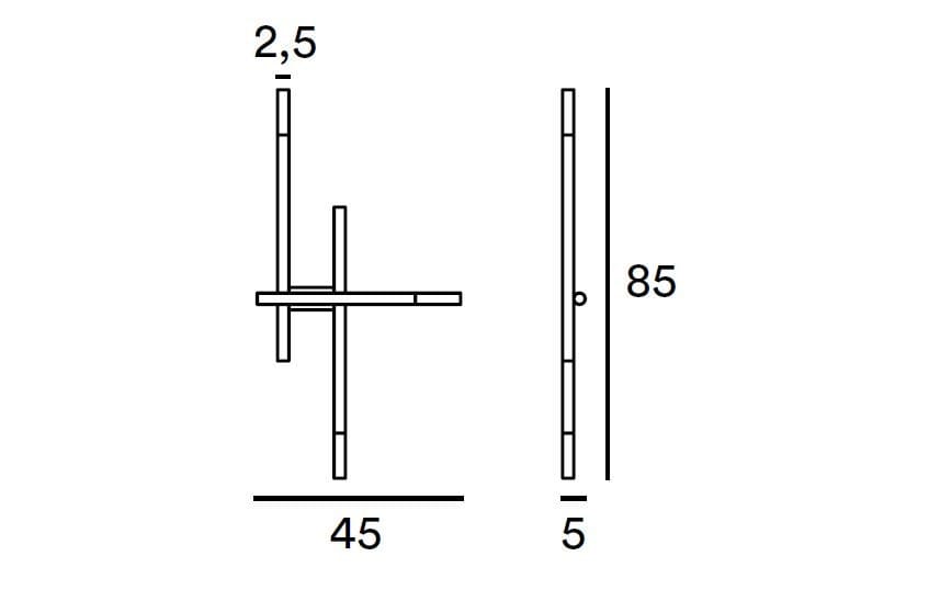 Стальной настенный светильник Gibas ARCH-00081487 - Вид №2