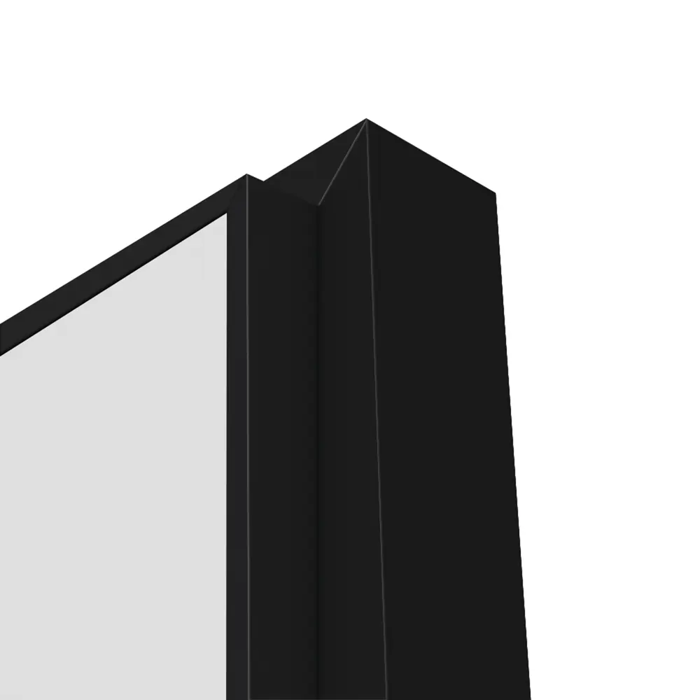 Дверь межкомнатная глухая обратного открывания с замком комплекте Invisible 80x230 см цвет белый правый 89383104 STLM-2188954 VELLDORIS  - Вид №2