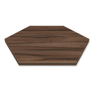 Журнальный столик круглый Сж-105, 70х70 см коричневый SHEFFILTON